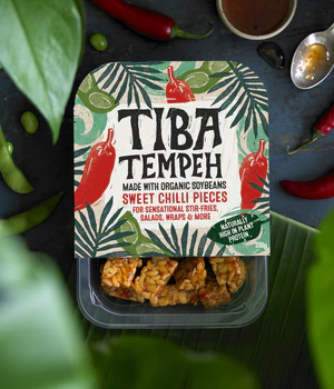 Tiba Tempeh Sweet Chilli Pieces